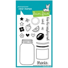 Lawn Fawn Clear Stamp Set - Summertime Charm